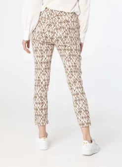 Beige Broek Met Print-Norah Clearance