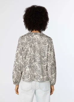 Blouse Met Glans-Norah Sale