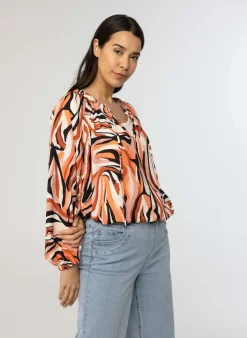 Blouse Met Koordjes-Norah Sale