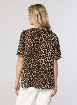 Blouse Met Panterprint-Norah Hot