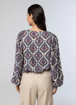 Blouse Met Pofmouwen-Norah Outlet