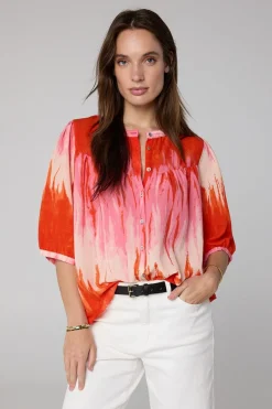 Blouse Oranje-Norah Outlet