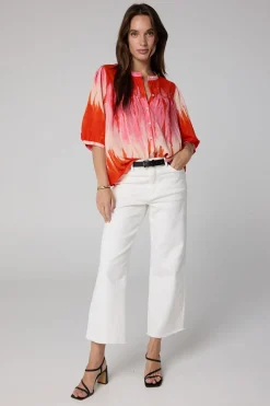 Blouse Oranje-Norah Outlet