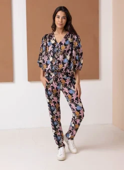Broek Met Bloemenprint-Norah Online