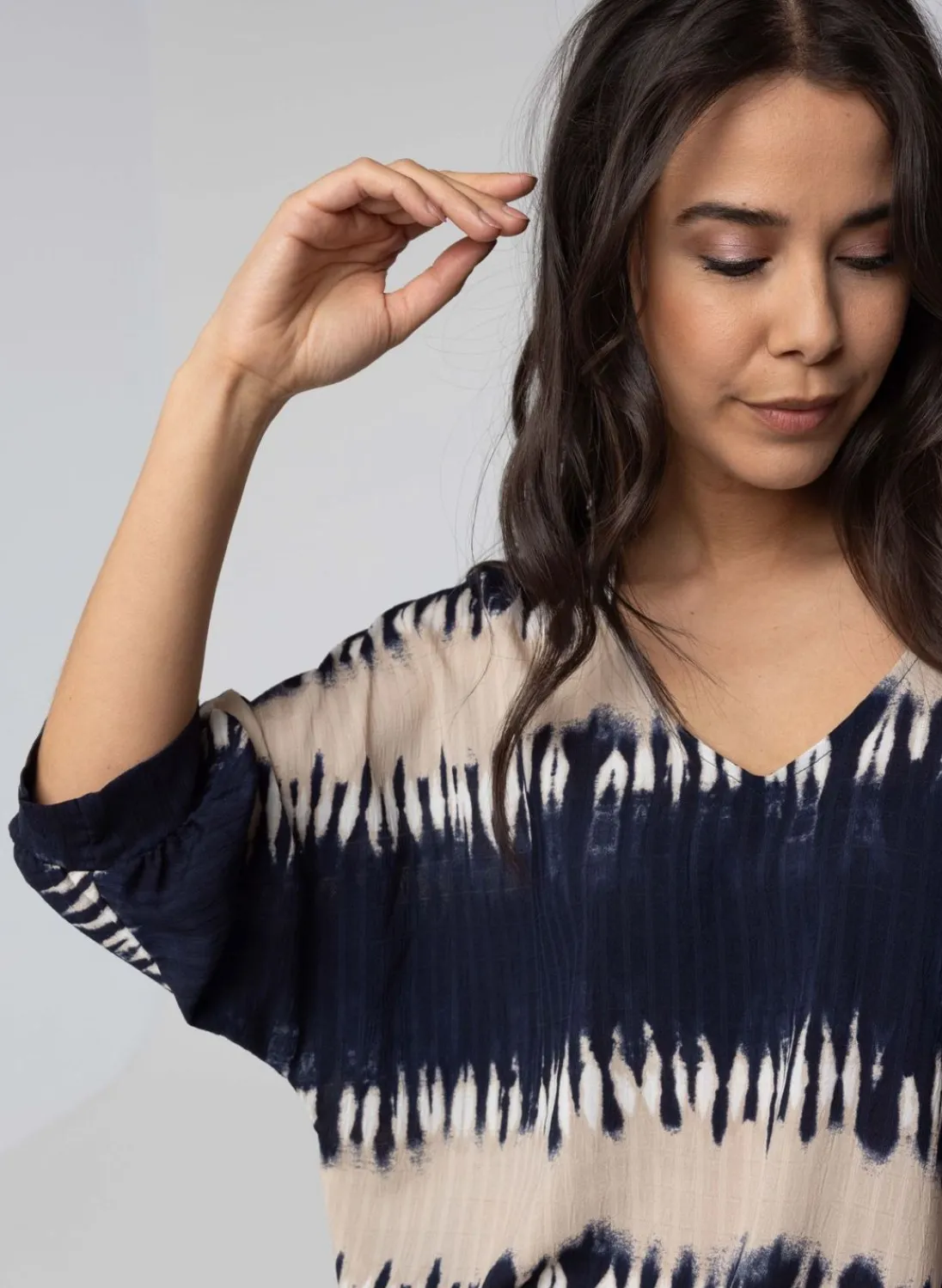 Donker E Blouse-Norah Hot