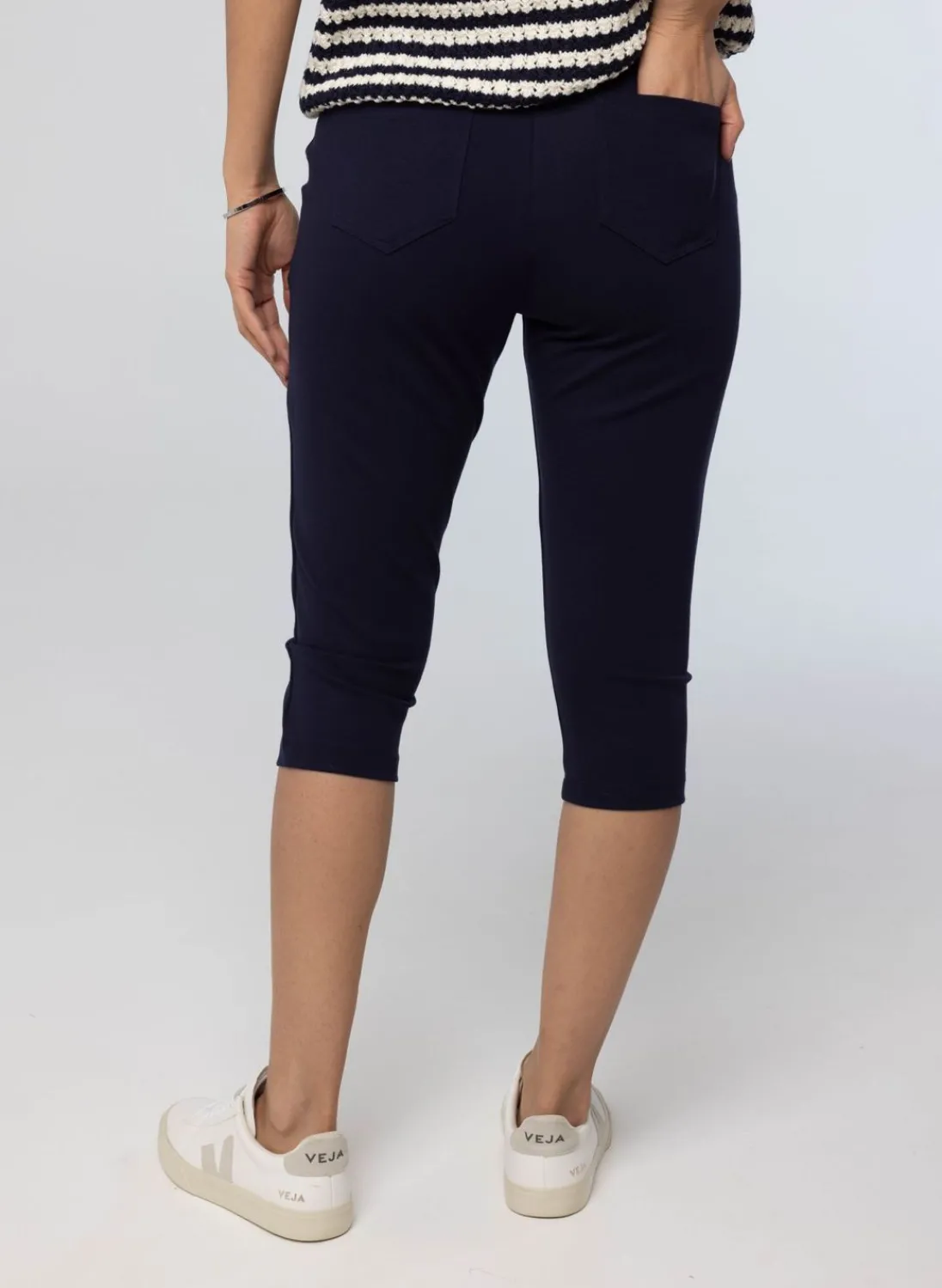 Driekwart Broek Donker-Norah Best