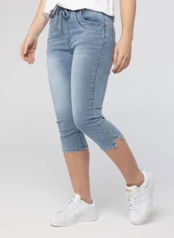Driekwart Denim Jeans-Norah Sale