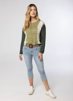 Driekwart Denim Jeans-Norah