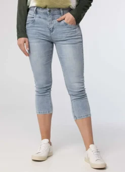 Driekwart Denim Jeans-Norah
