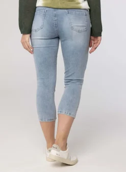 Driekwart Denim Jeans-Norah