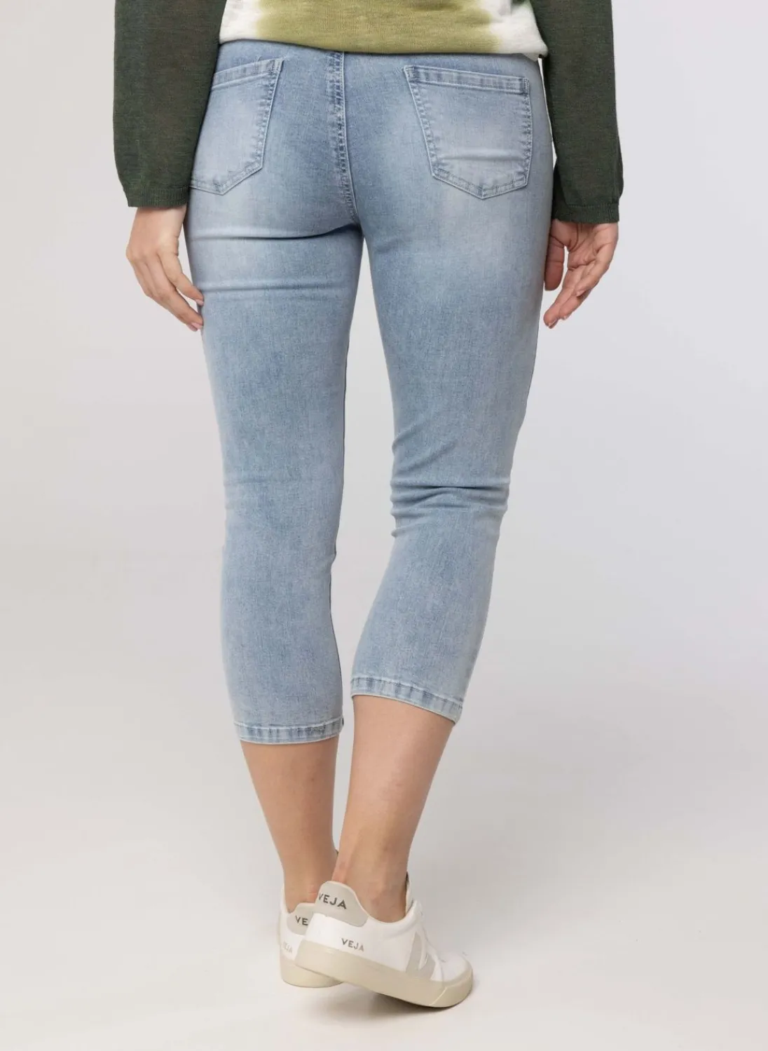 Driekwart Denim Jeans-Norah