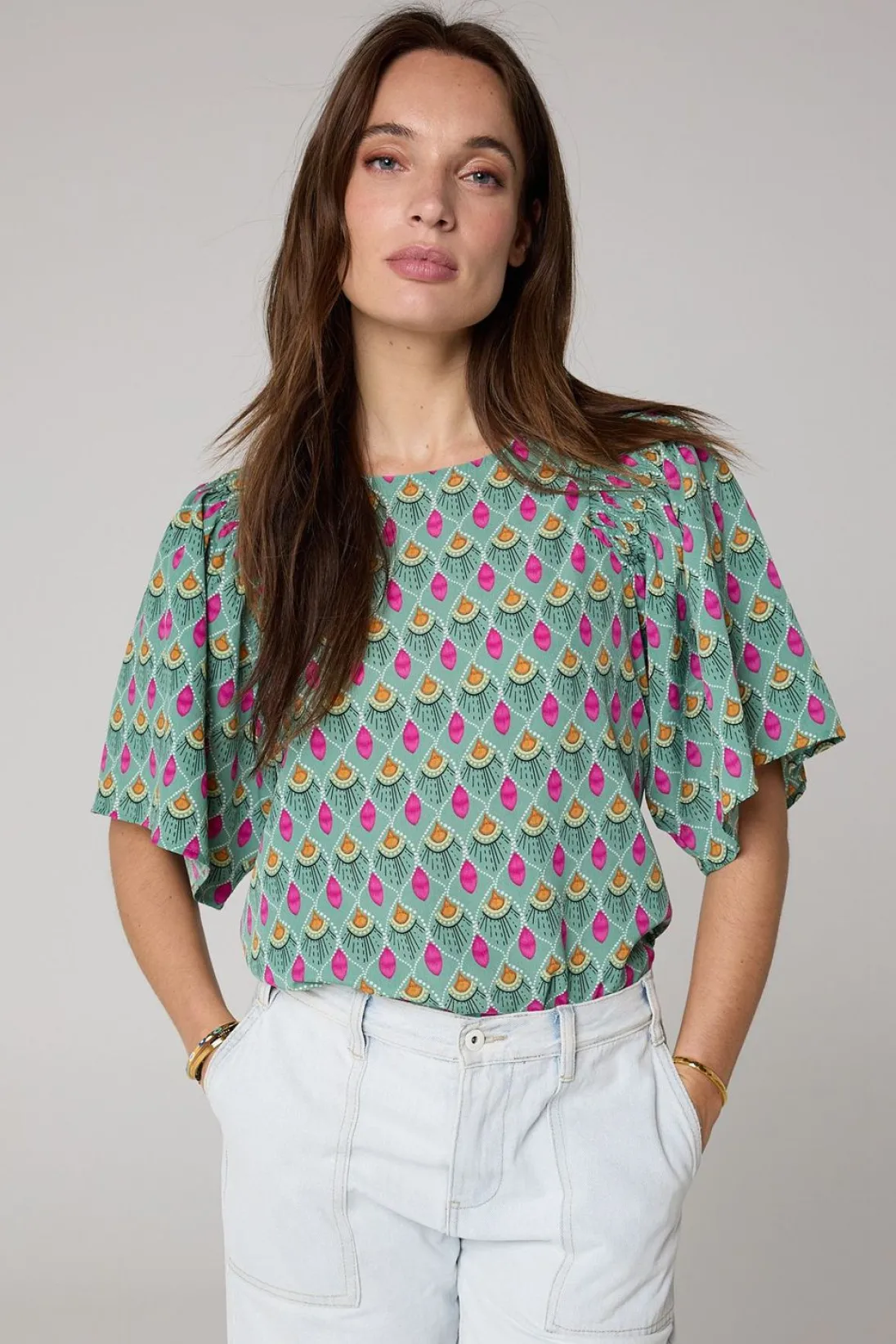 E Blouse-Norah Outlet