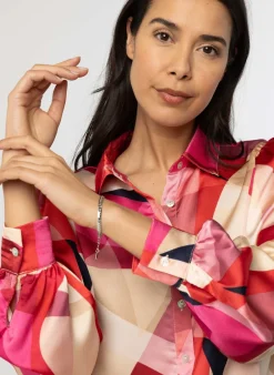 E Blouse Roze-Norah Sale