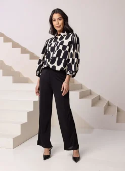 E Broek Loose Fit-Norah Hot