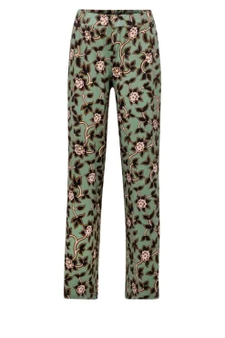 E Broek Met Botanische Print-Norah Online