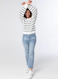 E Denim Broek Van Katoenmix-Norah Hot