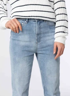 E Denim Broek Van Katoenmix-Norah Hot