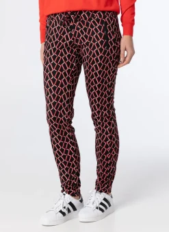 E Elastische Broek Met Patroon-Norah Outlet