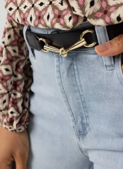 E Riem Met Gouden Gesp-Norah Online