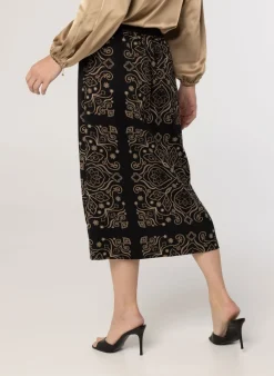 E Rok Met Gouden Print-Norah Outlet