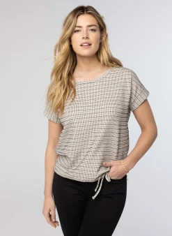 Ecru/Zwart Shirt-Norah Discount