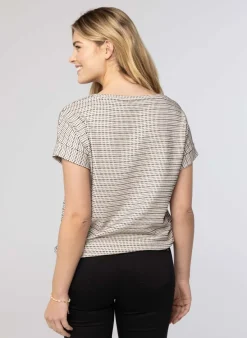 Ecru/Zwart Shirt-Norah Discount