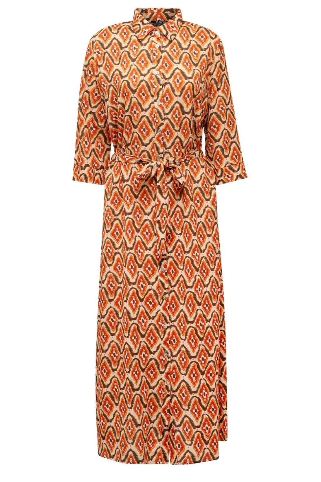 Enkellange Jurk Met Print-Norah New