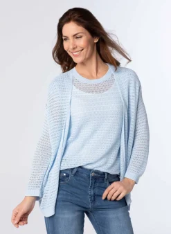 Gebreid Vest-Norah Outlet