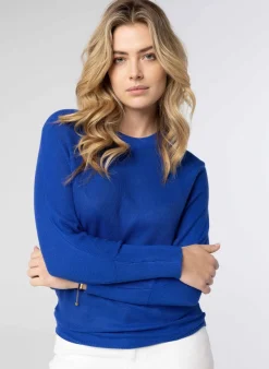 Gebreide Kobalt E Trui-Norah Best