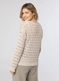 Gebreide Trui Taupe-Norah