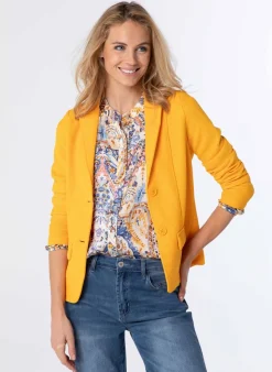Gele Getailleerde Blazer-Norah Online