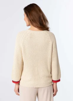 Gele Grof Gebreide Trui-Norah New