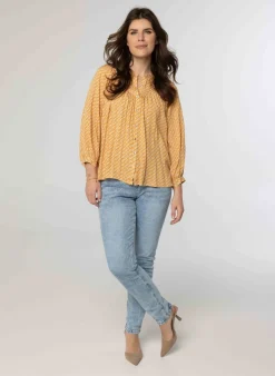 Geplooide Blouse-Norah New