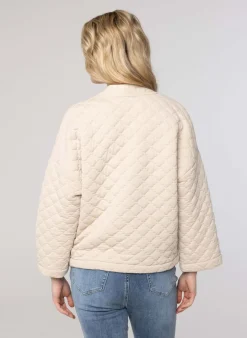 Gewatteerde Kimonojas Zandkleur-Norah Outlet