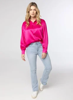 Glanzende Blouse-Norah Online