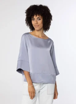 Glanzende Blouse-Norah Clearance
