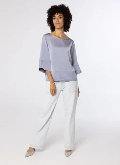 Glanzende Blouse-Norah Clearance
