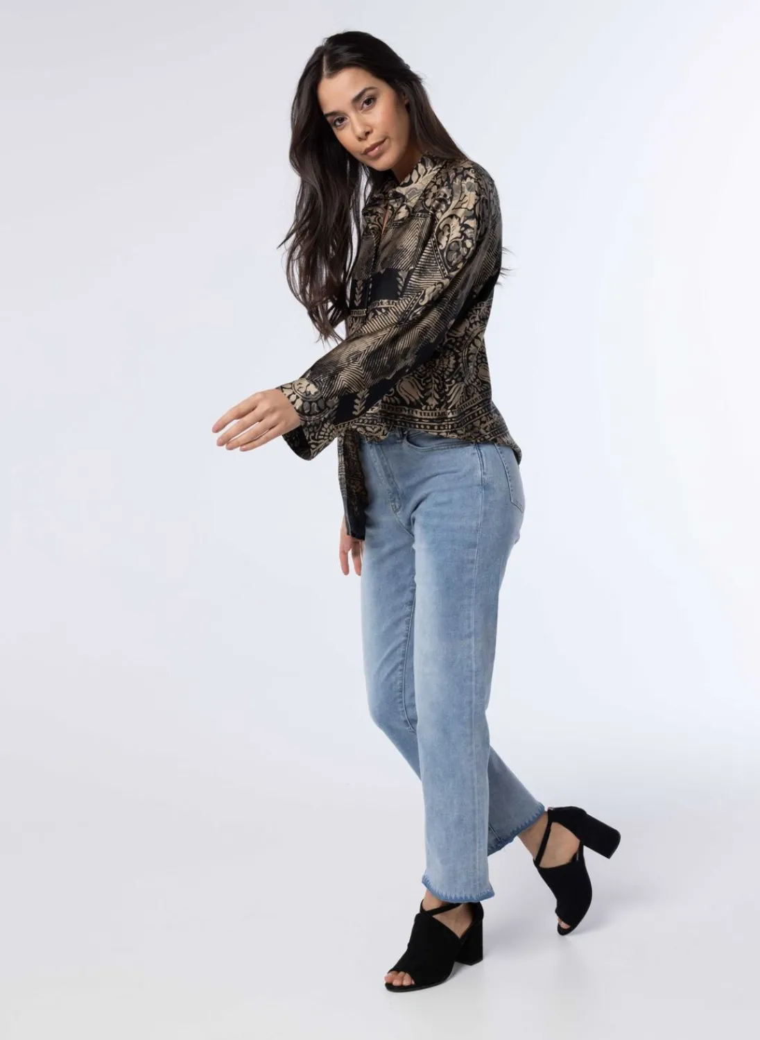 Gouden Blouse-Norah Discount