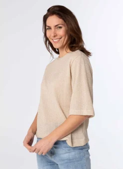 Gouden Metallic Trui-Norah
