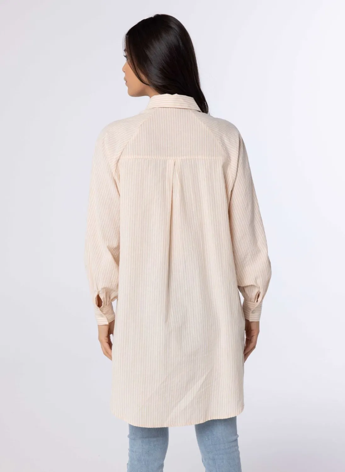 Lange Blouse Met Pofmouwen-Norah Hot