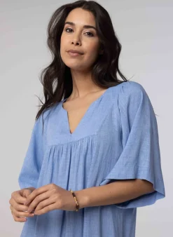 Licht E Midi Jurk-Norah Best