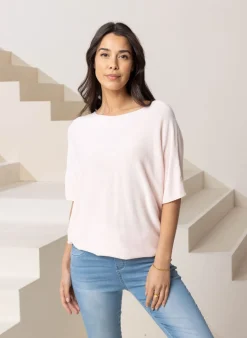 Licht Fijngebreide Trui-Norah Outlet