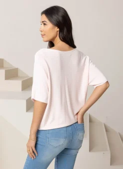 Licht Fijngebreide Trui-Norah Outlet