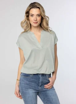 Lichtgroen Shirt-Norah Hot