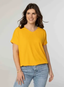 Mangokleurig Shirt-Norah Discount