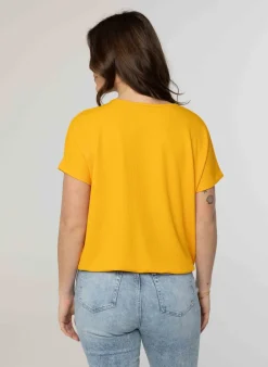 Mangokleurig Shirt-Norah Discount