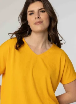 Mangokleurig Shirt-Norah Discount