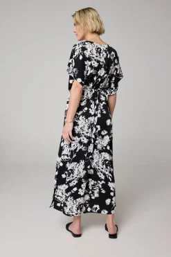 Maxi Jurk Botanisch-Norah New