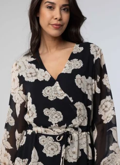 Maxi Jurk Met Bloemenprint-Norah New