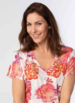 Meerkleurig Shirt-Norah Outlet